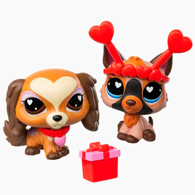 Игровой набор Littlest Pet Shop Спаниель и Немецкая овчарка Hasbro LPS 01062 1